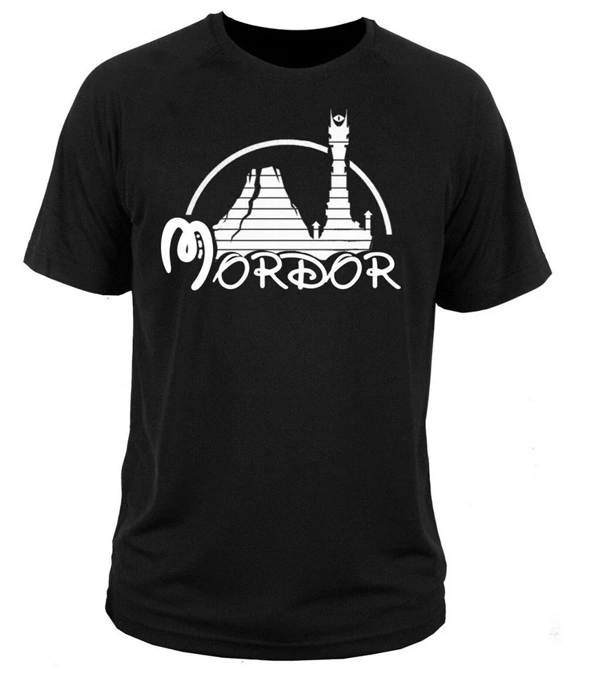 Custom Parody Printed T-shirt "Mordor" - Item - BAI-DAY