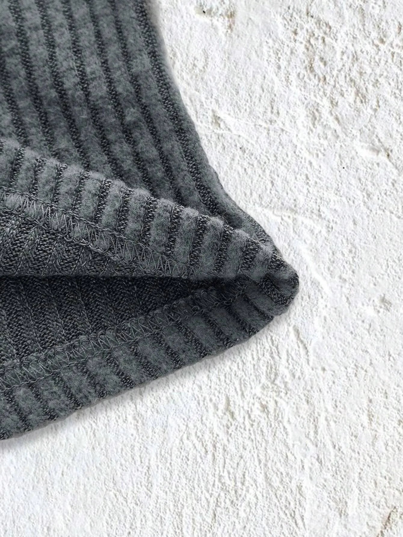 Strapless Rib-knit Slim Fit Tube Top - Item - BAI-DAY