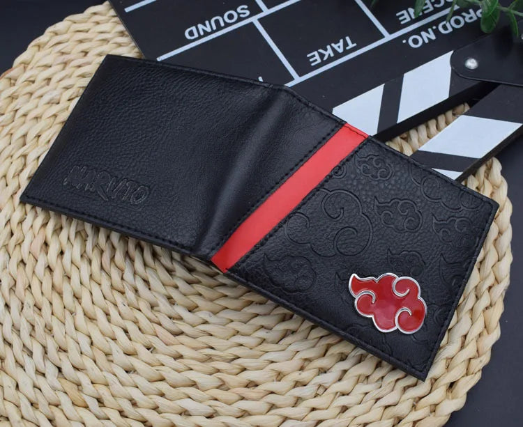 Custom Black Naruto Akatsuki Wallet - LANDIBY