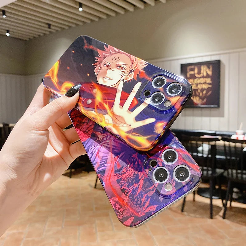 Ryomen Sukuna Jujutsu Kaisen Pattern iPhone Skin - LANDIBY