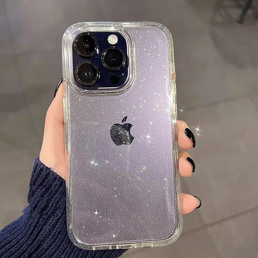 Shiny Glitter Protective iPhone Case - Item - BAI-DAY