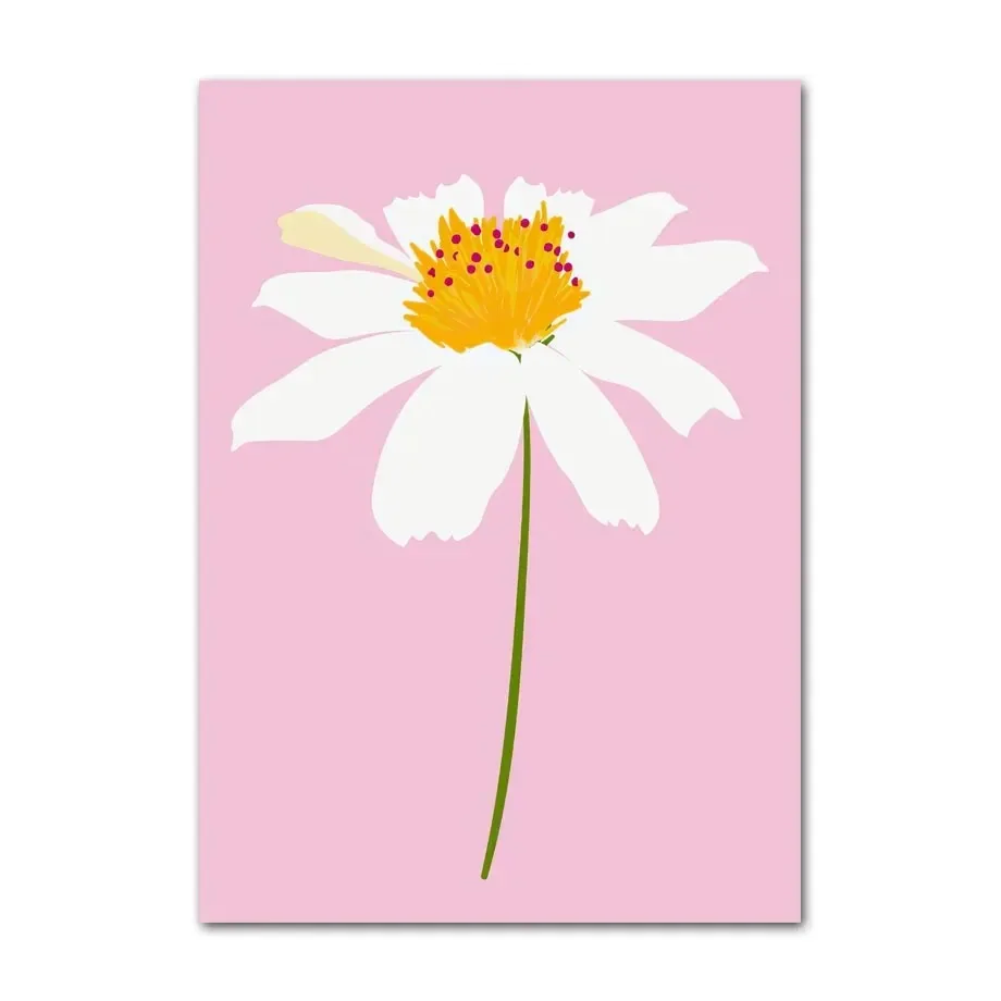 Daisy Floral Art Decor Wall Poster - Item - BAI-DAY