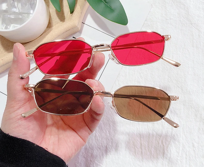 Classic Colorful Rectangular Sunglasses