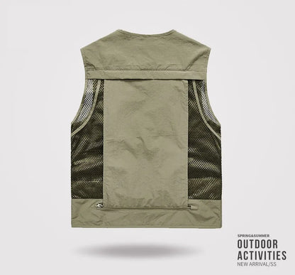 Multi-pocket Fishing Camping Vest