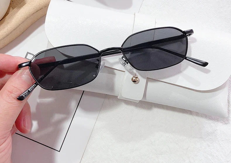 Classic Colorful Rectangular Sunglasses