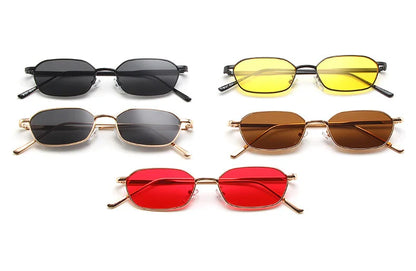 Classic Colorful Rectangular Sunglasses