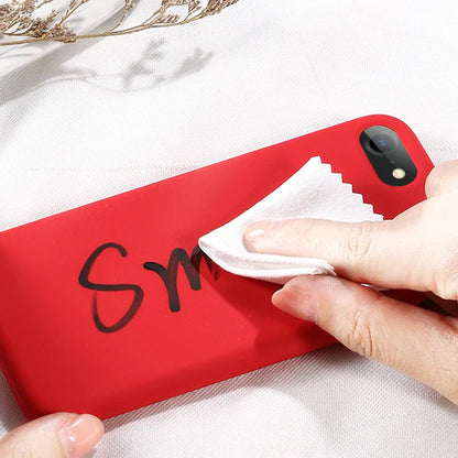 Red Silicone Phone Case