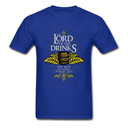 "Lord of the Drinks" Parody Theme Printed T-Shirt - Item - BAI-DAY 