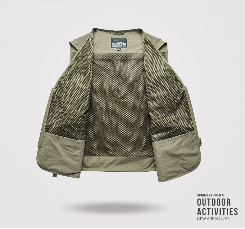 Multi-pocket Fishing Camping Vest