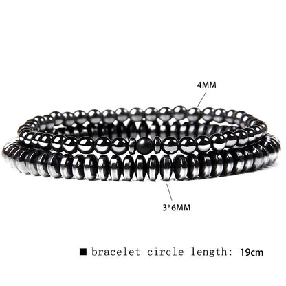 Silver Two Layers Modern Bracelet - Item - BAI-DAY