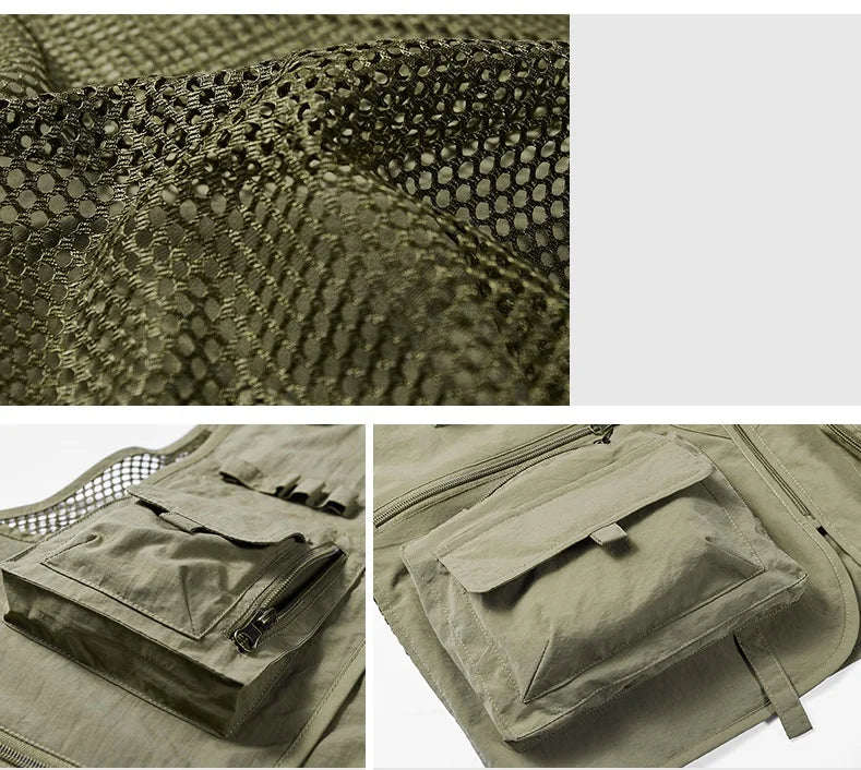 Multi-pocket Fishing Camping Vest