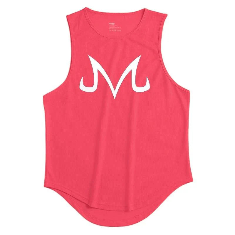 Custom Fitness Sports Tank Top Majin from Dragon Ball Z - Item - BAI-DAY