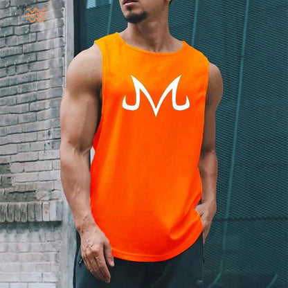 Custom Fitness Sports Tank Top Majin from Dragon Ball Z - Item - BAI-DAY