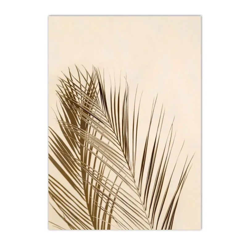 Ferns Pattern Canvas Decor Wall Poster - Item - BAI-DAY