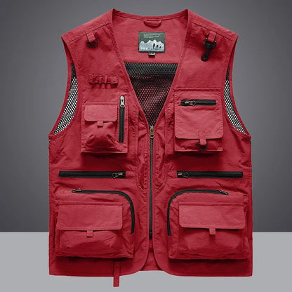 Unisex Sleeveless Vest for Outdoor Activities