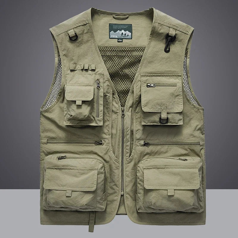 Unisex Sleeveless Vest for Outdoor Activities