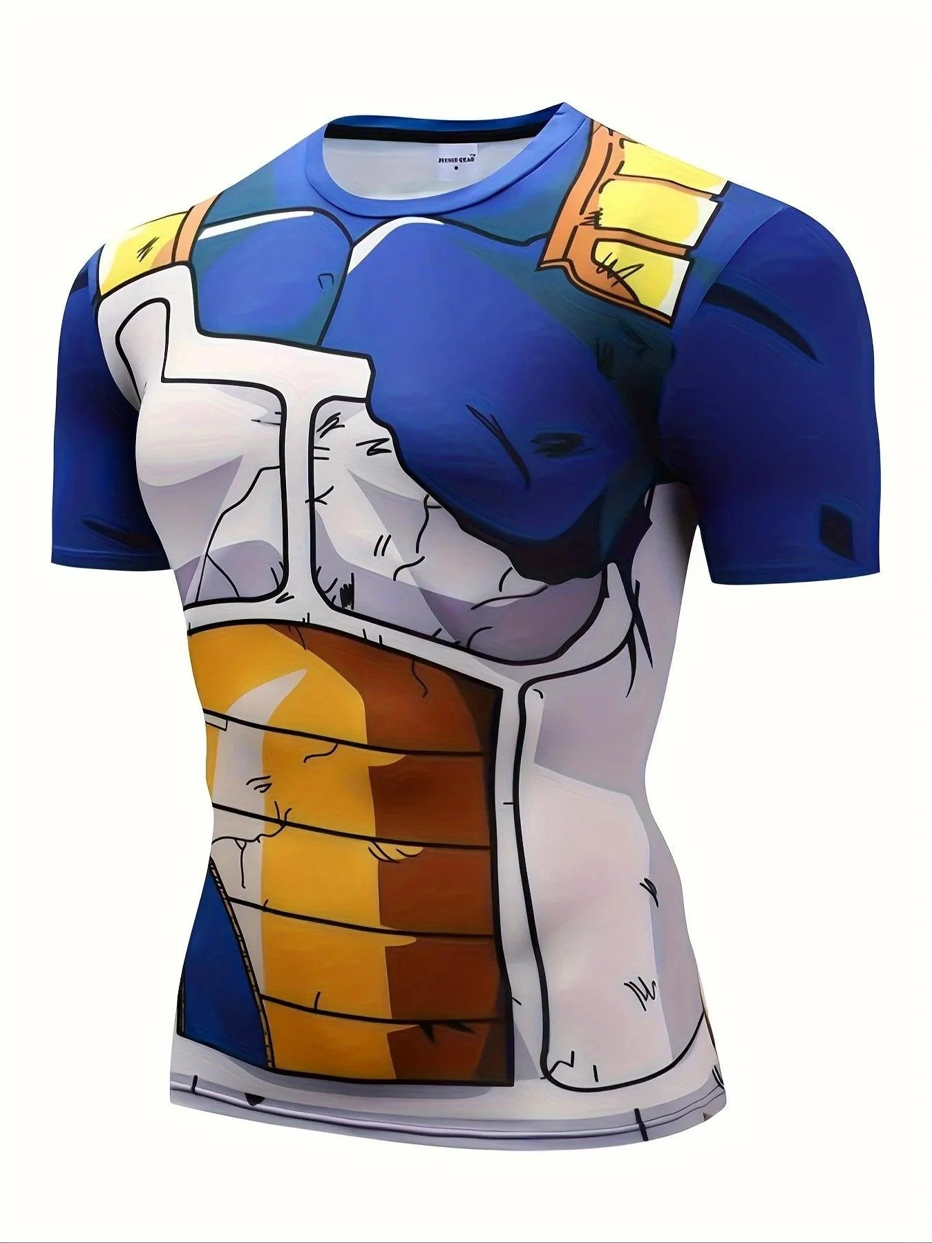 Custom Dragon Ball T-shirt Damaged Vegeta Costume - Item - BAI-DAY