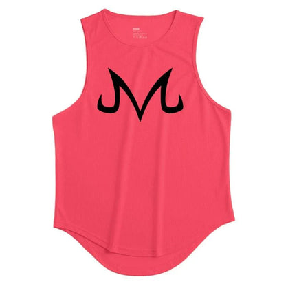 Custom Fitness Sports Tank Top Majin from Dragon Ball Z - Item - BAI-DAY