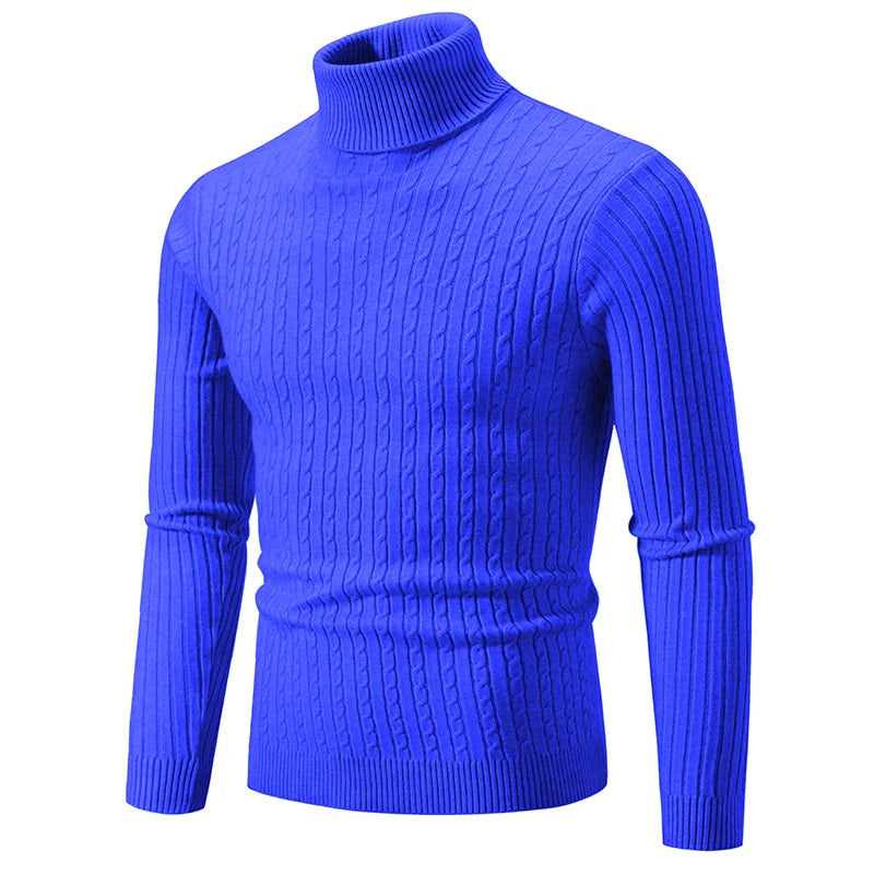 Winter Men Slim Fit Turtleneck - Item - BAI-DAY