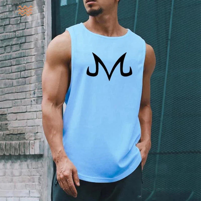 Custom Fitness Sports Tank Top Majin from Dragon Ball Z - Item - BAI-DAY