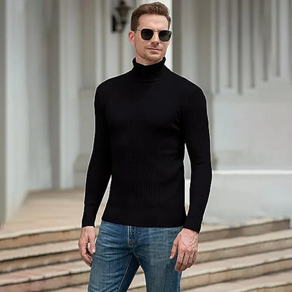 Winter Men Slim Fit Turtleneck - Item - BAI-DAY