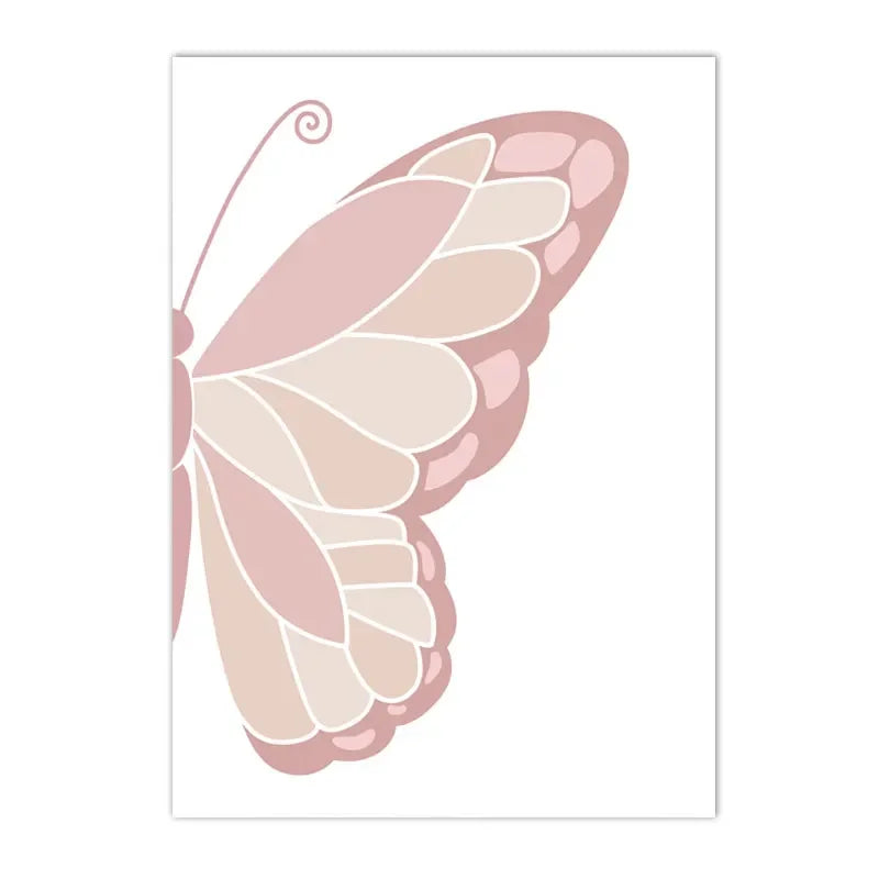 Purple Right Side Butterfly Cute Wall Decor - Item - BAI-DAY