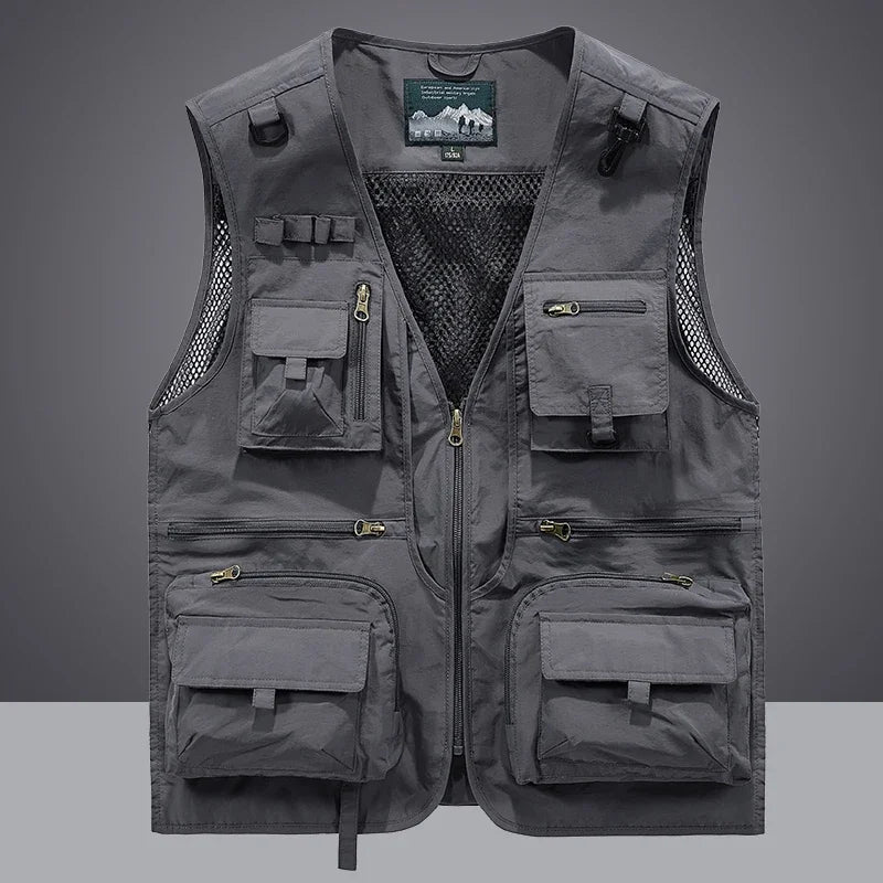 Unisex Sleeveless Vest for Outdoor Activities