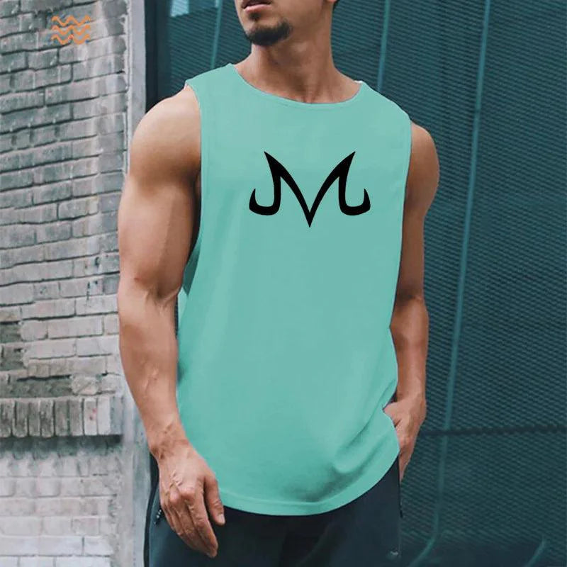 Custom Fitness Sports Tank Top Majin from Dragon Ball Z - Item - BAI-DAY