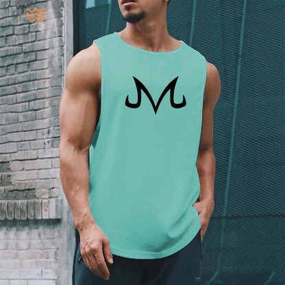 Custom Fitness Sports Tank Top Majin from Dragon Ball Z - Item - BAI-DAY