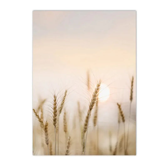 Wheat Pattern Canvas Wall Decor Poster - Item - BAI-DAY