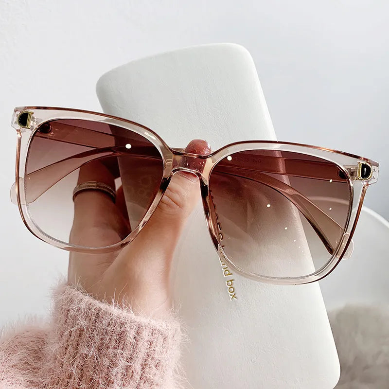 Clear Colorful Design Fashionista Sunglasses