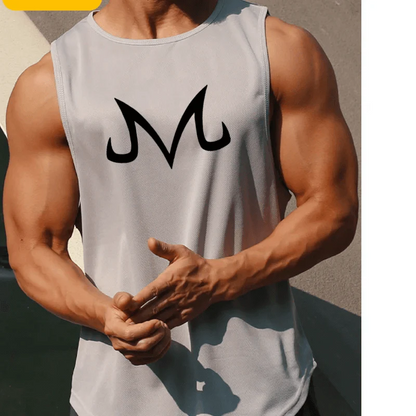 Custom Fitness Sports Tank Top Majin from Dragon Ball Z - Item - BAI-DAY