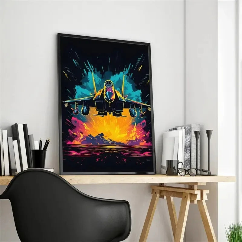 Colorful Video Game Controller Wall Decor