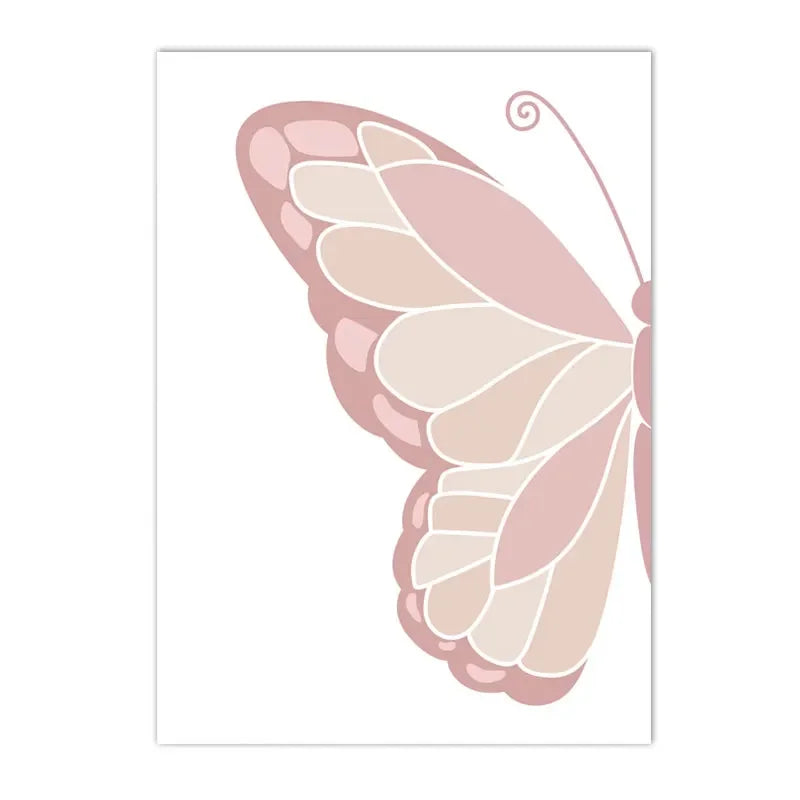 Purple Left Side Butterfly Cute Wall Decor - Item - BAI-DAY