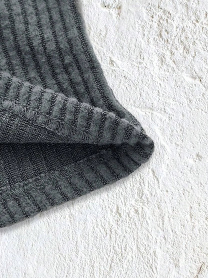 Strapless Rib-knit Slim Fit Tube Top - Item - BAI-DAY