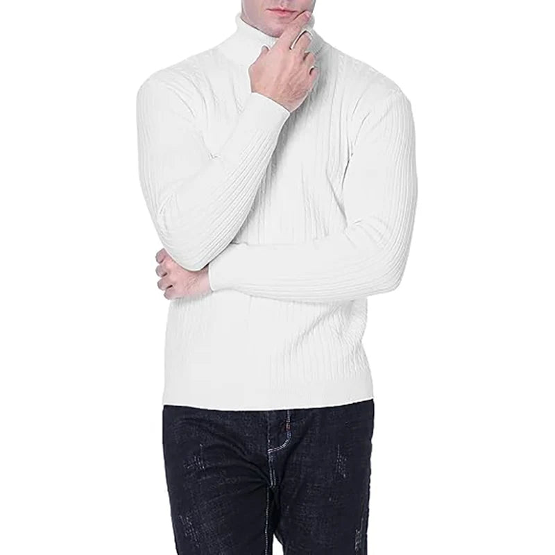 Winter Men Slim Fit Turtleneck - Item - BAI-DAY