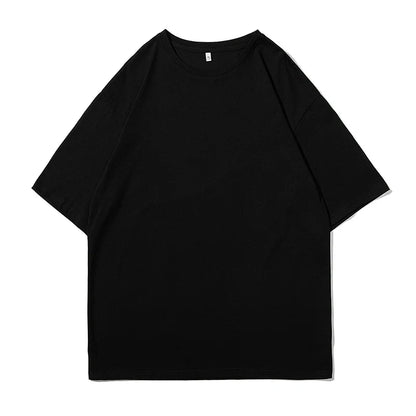 Large Cotton Unisex Streetwear T-Shirt