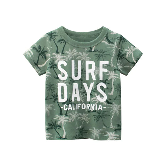 California Surf Days Casual Kid T-shirt - Item - BAI-DAY