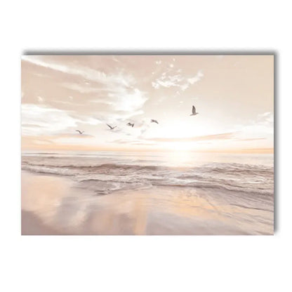 Beach Pattern Decorative Canvas Wall Poster - Item - BAI-DAY