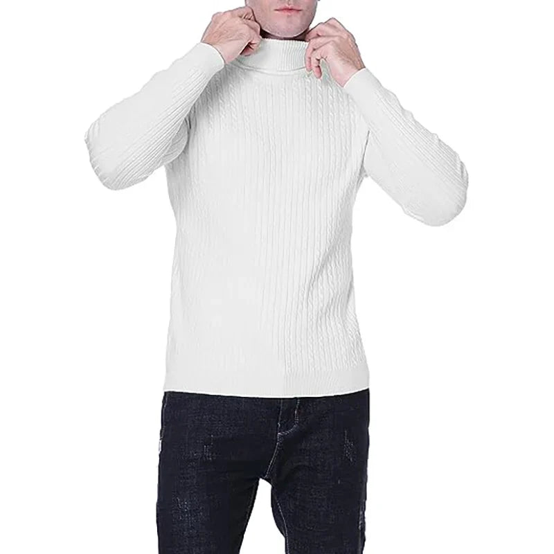 Winter Men Slim Fit Turtleneck - Item - BAI-DAY