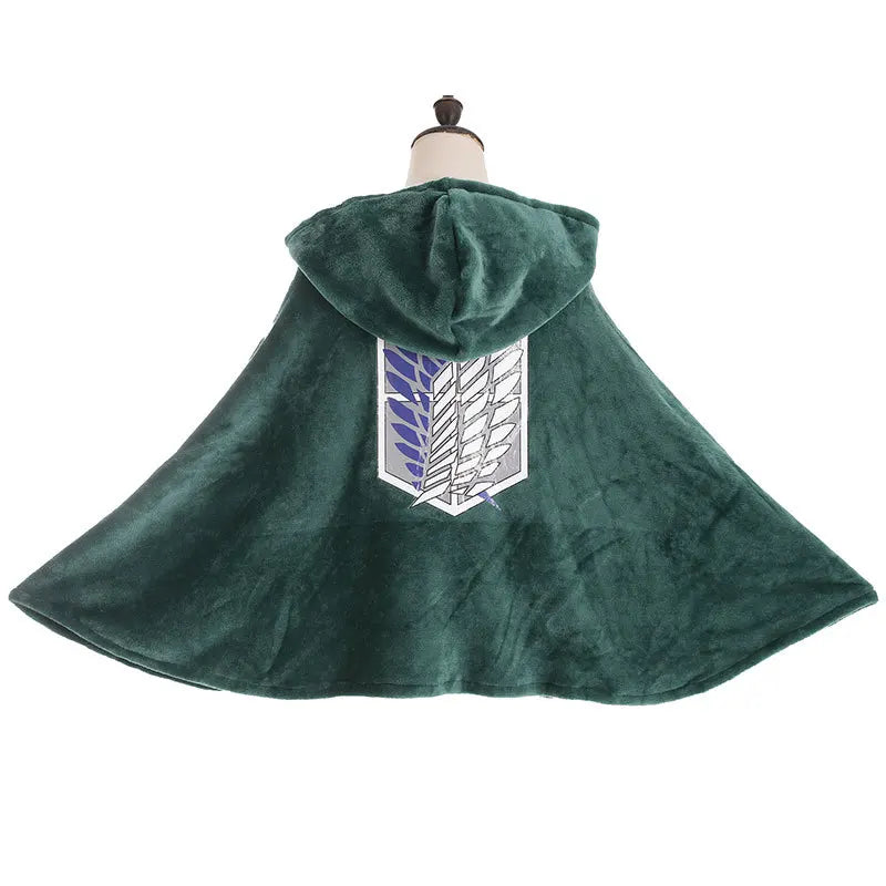 Attack on Titan Custom Flannel Cape  - LANDIBY