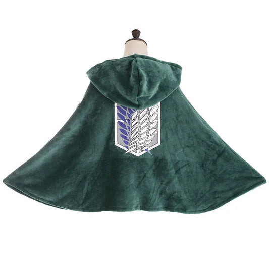 Attack on Titan Custom Flannel Cape  - LANDIBY
