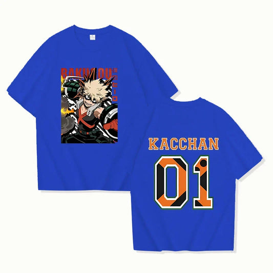 Bakugo Custom Print T-shirt  - LANDIBY