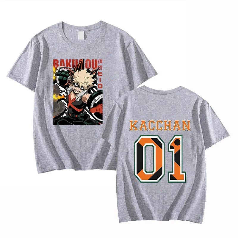 Bakugo Custom Print T-shirt  - LANDIBY