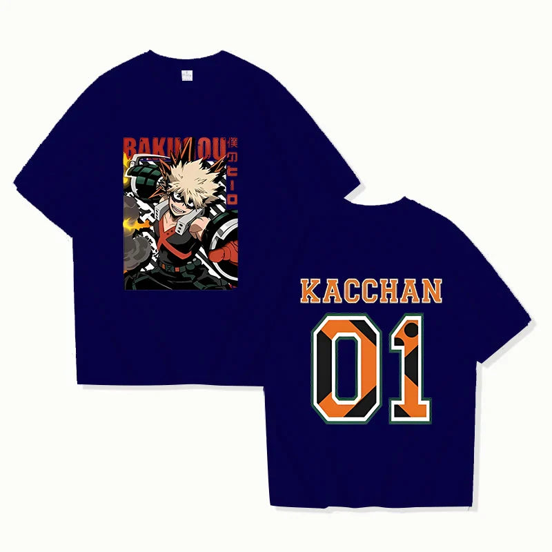 Bakugo Custom Print T-shirt  - LANDIBY