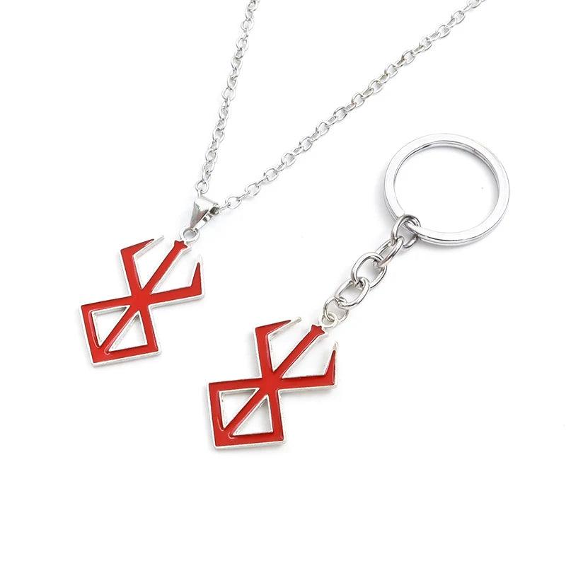 Berserk Pendant and Keychain Symbol of the Curse  - LANDIBY