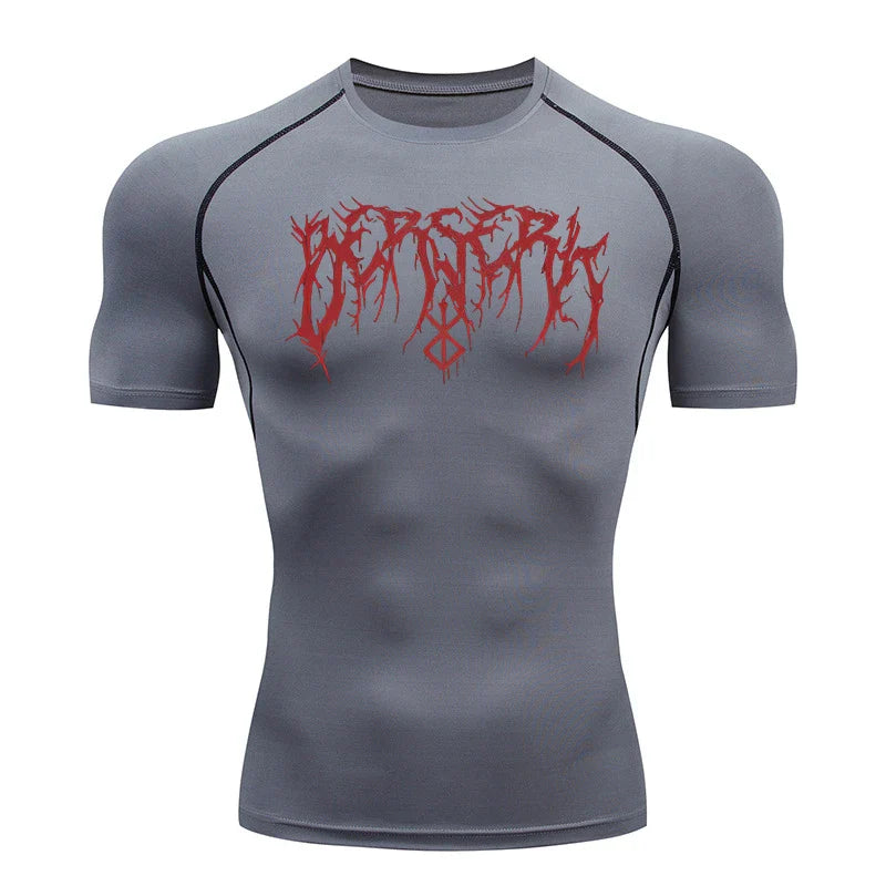 Breathable Compression T-shirt Custom Berserk  - LANDIBY