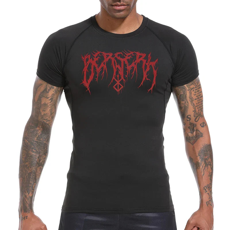 Breathable Compression T-shirt Custom Berserk  - LANDIBY