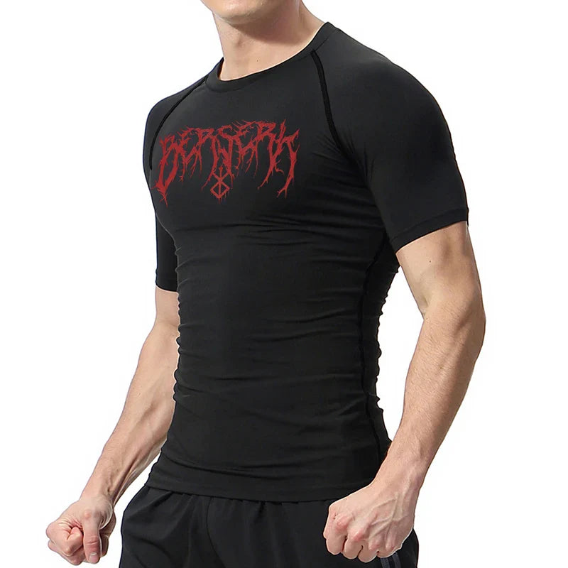 Breathable Compression T-shirt Custom Berserk  - LANDIBY