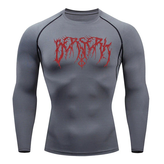 Breathable Long Sleeve T-shirt Custom Berserk  - LANDIBY